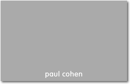 paul cohen